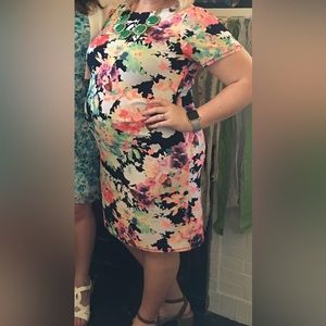 Pinkblush Fitted Maternity Dress